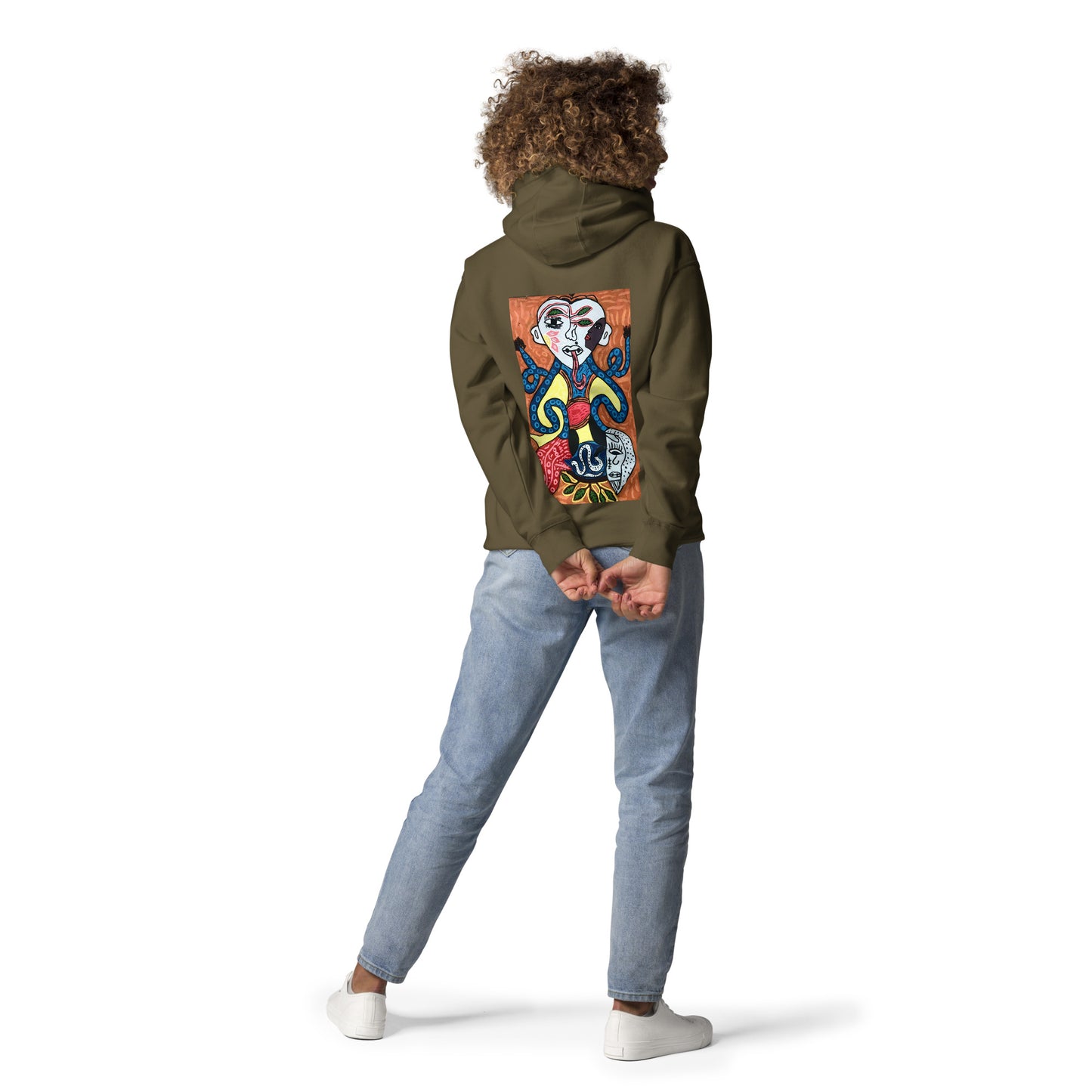 Goddess of Nature Pullover hood